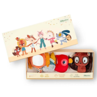 Набор из 3 погремушек Lilliputiens Лев Джек (83588)