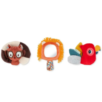 Набор из 3 погремушек Lilliputiens Лев Джек (83588) 