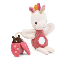 Ручная игрушка-погремушка Lilliputiens Единорог Лина (83599) 