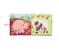 Розвиваюча м'яка книга Lilliputiens Немовлята тварин на фермі (83856)