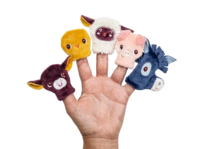 Розвиваюча м'яка книга Lilliputiens Немовлята тварин на фермі (83856)