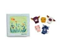 Розвиваюча м'яка книга Lilliputiens Немовлята тварин на фермі (83856)