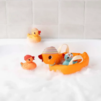 Іграшка для ванної Lilliputiens Мама Качка та її каченята (83580)