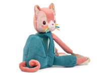 М'який дитячий рюкзак Lilliputiens Котик Жанетт (84487)