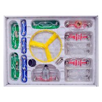 Набор для опытов Znatok Первые шаги в электронике, 15 схем, набор А (REW-K060)