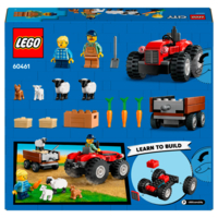 Конструктор LEGO City Красный фермерский трактор с прицепом и овцами (60461)
