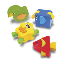  Каталка-сортер Kiddieland Черепаха-знайка, російська мова (049742)