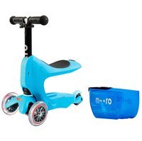  Самокат Micro Mini 2Go Deluxe Plus Blue