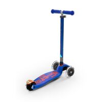 Самокат MICRO серии Maxi Deluxe СИНИЙ (MMD099)