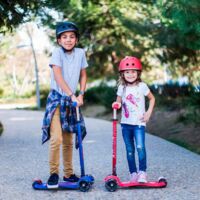 Самокат MICRO серии Maxi Deluxe СИНИЙ (MMD099)