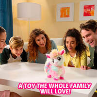 Інтерактивна м'яка іграшка Pets Alive Райдужна лама-танцівниця (9518)