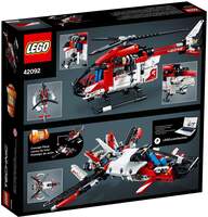 Конструктор LEGO Technic Рятувальний вертоліт (42092)
