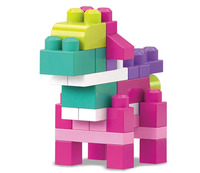 Конструктор Fisher-Price Mega Bloks рожевий 80 деталей (DCH62)