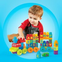 Конструктор Поезд с буквами Mega Bloks (DXH35)