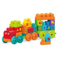 Конструктор Поезд с буквами Mega Bloks (DXH35)