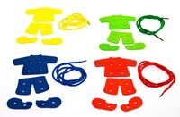 Шнуровка goki Медведь с одеждой (58929)