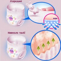 Трусики-подгузники Merries размер XL, 12-22 кг, 38 шт. (4901301425881)