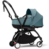 Коляска 2 в 1 Stokke YOYO³ Newborn Shell Black (k.646409.02)