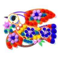 Набор для творчества Djeco Пушистые птицы (DJ00070)