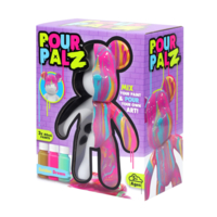 Набір для творчості Pour Palz Флюїд Арт Ведмедик Золота мрія (GS-G08681)