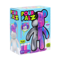 Набір для творчості Pour Palz Флюїд Арт Ведмедик Ягідний вибух (GS-G08682)