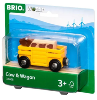 Вагон BRIO з коровою (33406) 