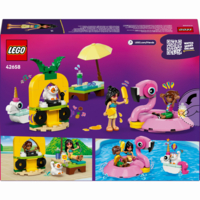 Конструктор LEGO Friends Вечеринка единорога и фламинго у бассейна (42658)