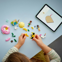 Конструктор LEGO Friends Вечеринка единорога и фламинго у бассейна (42658)