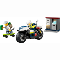 Конструктор LEGO City Преследование на полицейском мотоцикле (60455)