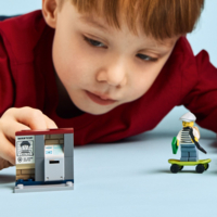 Конструктор LEGO City Преследование на полицейском мотоцикле (60455)