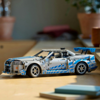 Конструктор LEGO Technic Двойной форсаж Автомобиль Nissan Skyline GT-R (R34) (42210)