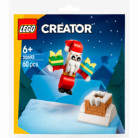 Конструктор LEGO Creator Різдвяні забави з димарем із Сантою (30692) 