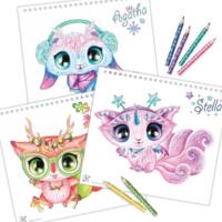 Набір для творчості Nebulous Stars Зоряні друзі Скетчбук (11141)