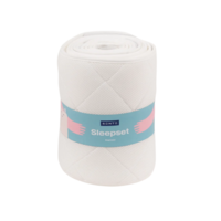 Дихаючі бортики Sonto Sleepset, з заокругленими кутами, молочний, 120 х 60 см (1412) 
