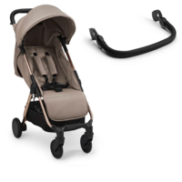 Прогулянкова коляска Elodie Details Mondo Tender Taupe + бампер (80820212210NA) 