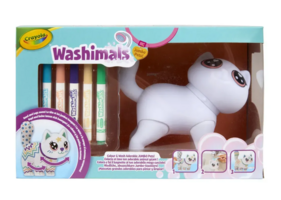 Набір для творчості Crayola Washimals Котик-велетень з фломастерами 5 шт. (74-7518) 