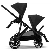 Коляска для двійні Cybex Gazelle S Moon Black (5221171-02)