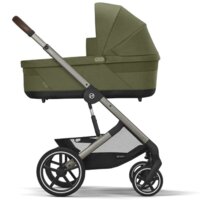 Коляска 2 в 1 Cybex Balios S Lux TPE Moss Green/Chocolate Brown (525000105/525000421)