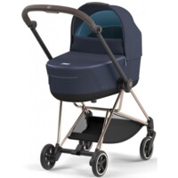 Коляска 2 в 1 Cybex Mios 4.0 Lux Dark Navy, шасі Rosegold (252508773787)
