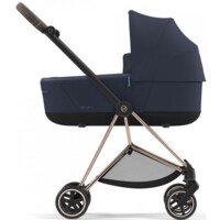 Коляска 2 в 1 Cybex Mios 4.0 Lux Dark Navy, шасі Rosegold (252508773787)