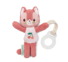 Тримач для пустушки Lilliputiens Котик Жанетт, світиться в темряві (83592) 