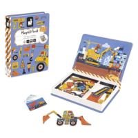 Магнітна книга Janod Будівництво 70 елементів (J02526) 