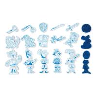 Набір для творчості Janod Штампи Лицарі 30 шт. (J07798)