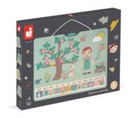 Настенный календарь Janod Времена года на английском (J05464)