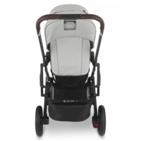 Прогулянкова коляска Uppababy Cruz V2 Anthony White and Grey chenille/Carbon frame/Chestnut leather (0420-CRZ-EU- ATH)