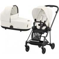 Коляска 2 в 1 Cybex Mios 4.0 Lux Off White, шасси Matt Black (251909370881) 