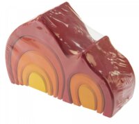 Дерев'яний конструктор Nic Будинок Габлі, червоний (NIC523020)