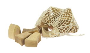 Конструктор дерев'яний Nic маленький натуральний 17 деталей (NIC523284) 