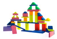 Дерев'яний конструктор Nic Прованс великий, 53 елементи (NIC523305)