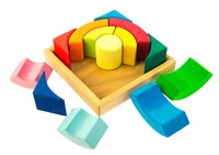 Дерев'яний конструктор Nic Різнобарвне коло (NIC523344)